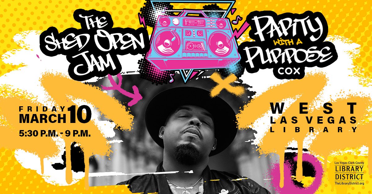 Grammy & Emmy Award-Winning Artist Anu Sun & The Shed All-Stars Headline FREE Hip Hop 50th Anniversary Concert March 10 at West Las Vegas Library