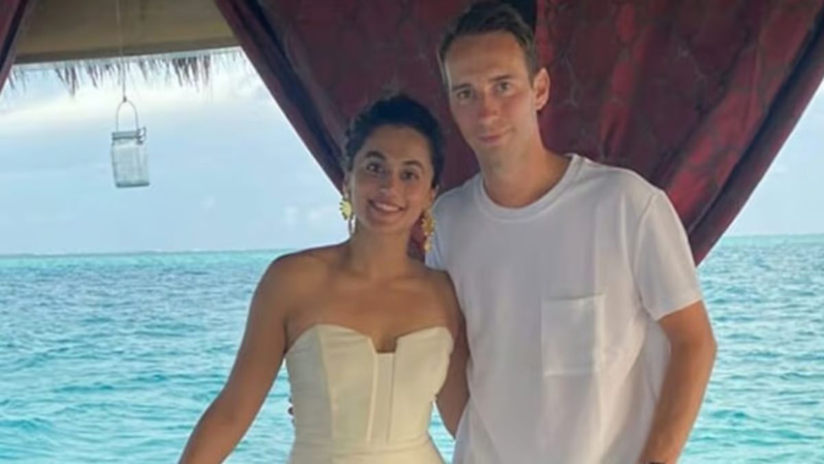Taapsee Pannu ties knot with Mathias Boe in Udaipur in an intimate wedding; Reports