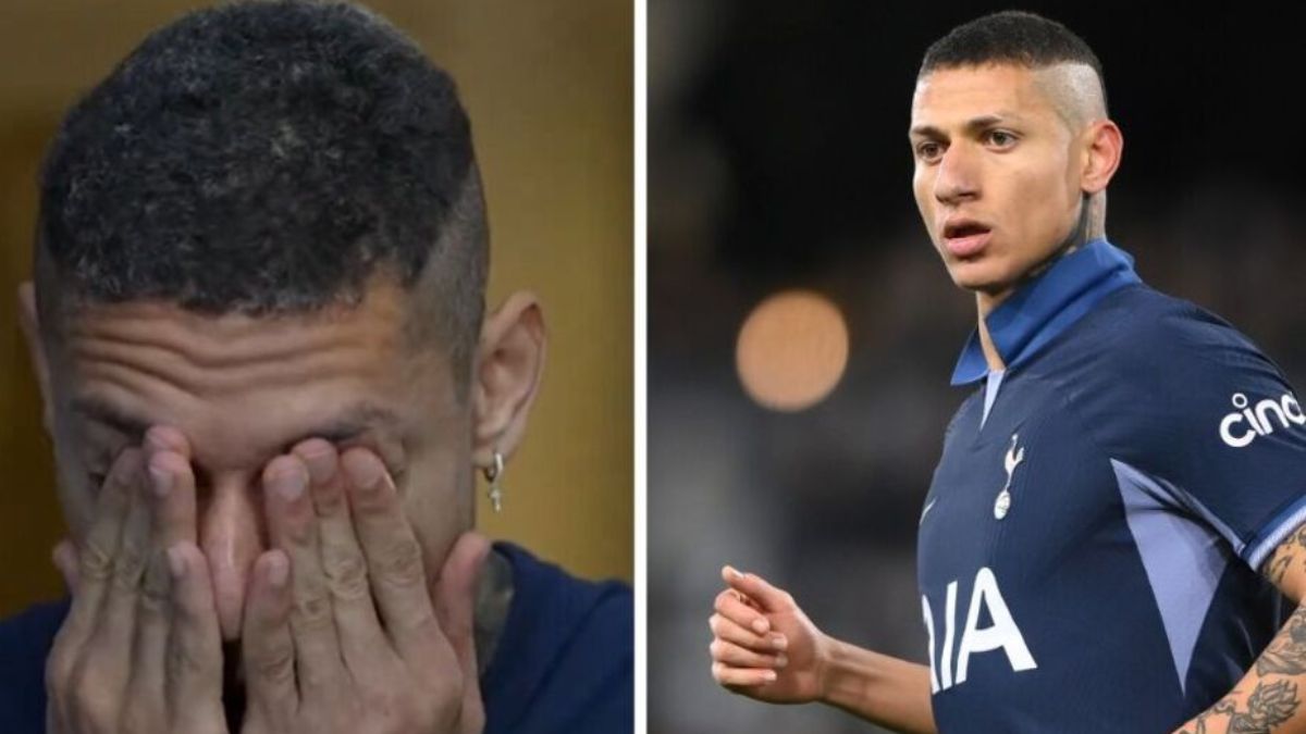 Tottenham star Richarlison gets emotional as he candidly opens up on his battle with depression