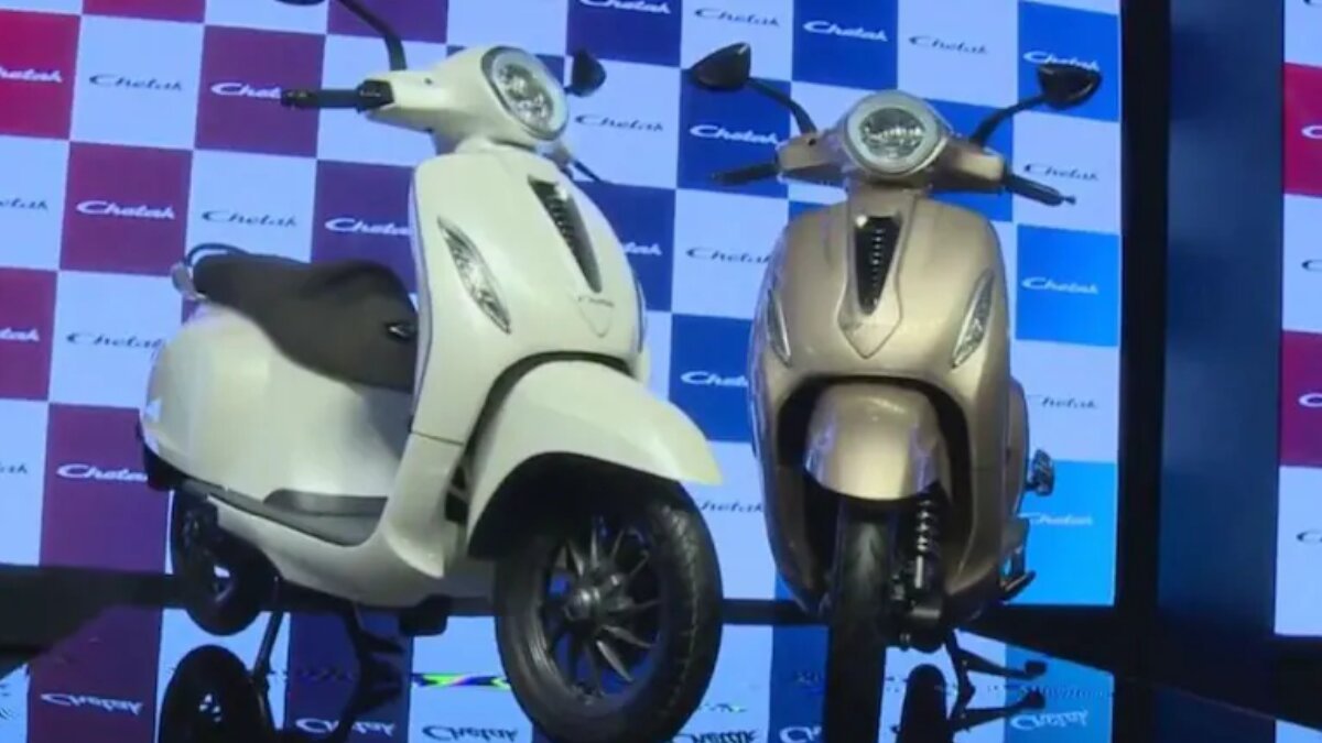 Chetak EV fetches highest quarterly volumes, channelises third place for Bajaj in two-wheeler EV unit