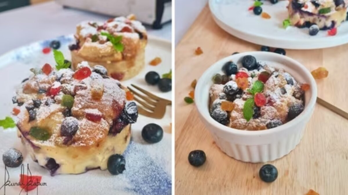 Delectable banana bread pudding recipe to satiate your cravings for evening snacks