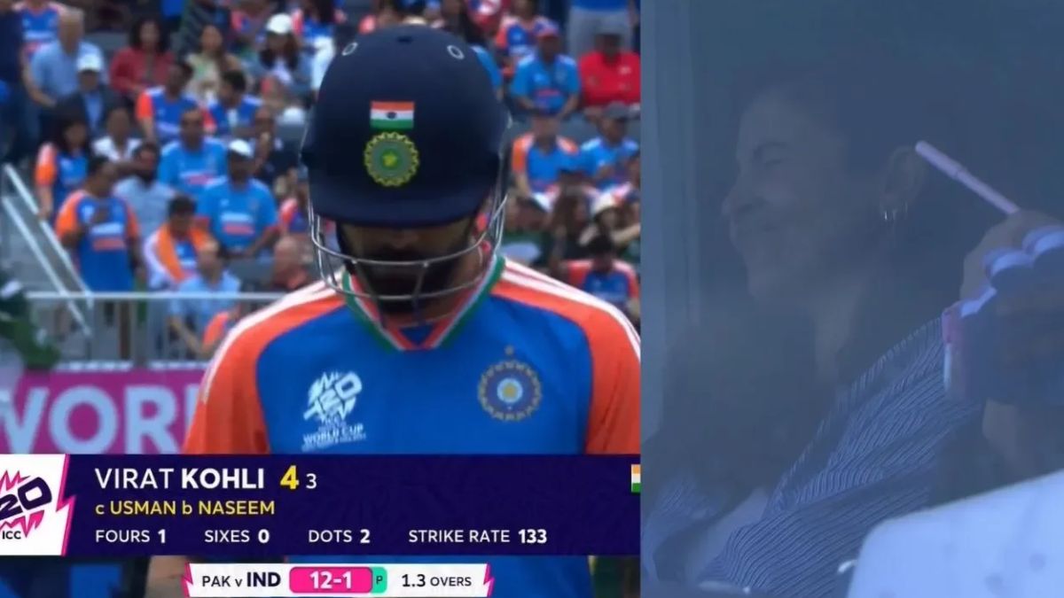 Anushka Sharma’s reaction to Virat’s early dismissal at T20 WC against Pakistan goes viral