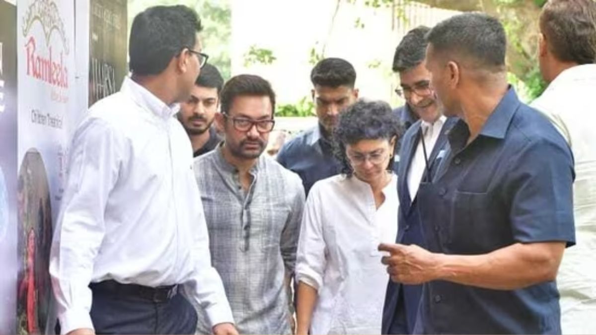 Aamir Khan and Kiran Rao joins Ratan Tata’s last rites for the final tribute
