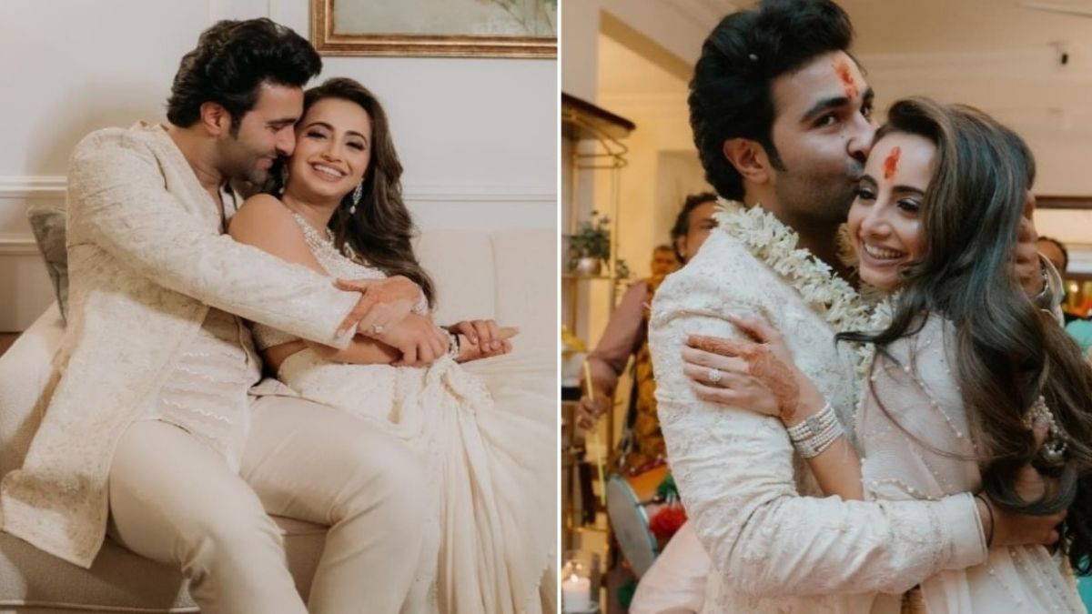 Aadar Jain and Alekha Advani’s roka ceremony is drenched in dreamy white theme