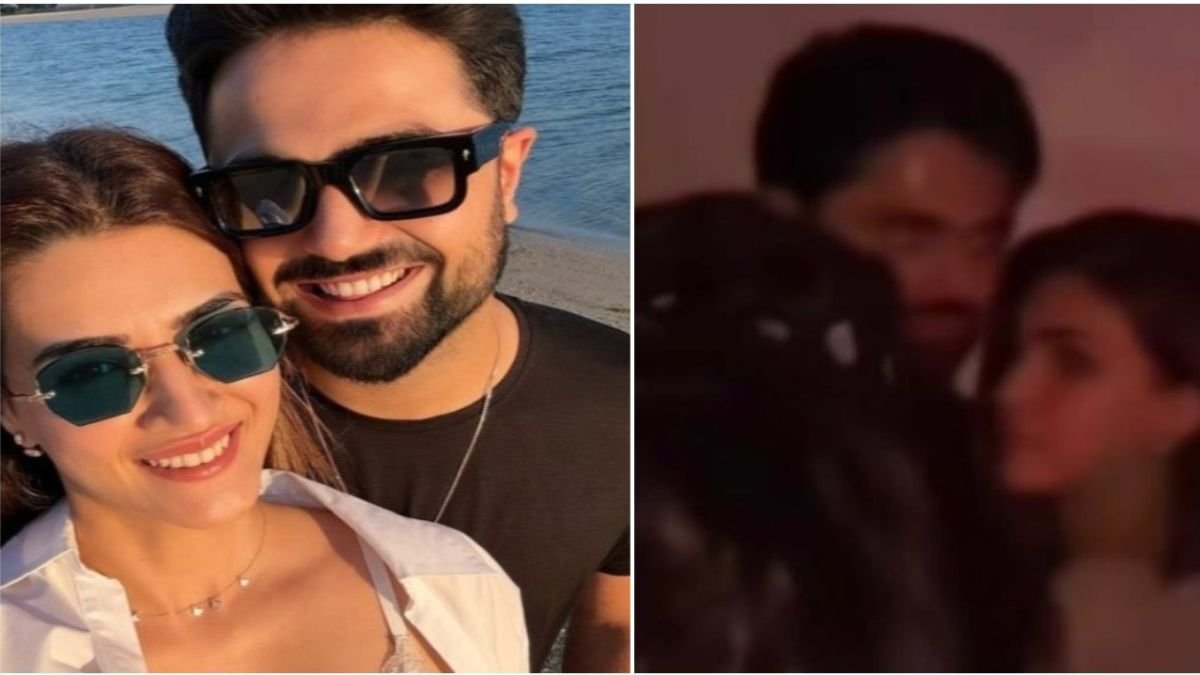 Kriti Sanon and rumored beau Kabir Bahia’s picture from New Year gala goes viral