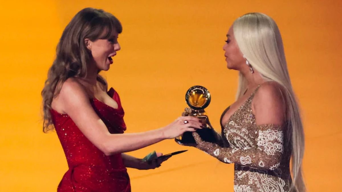 Grammys 2025: Fans are in splits as Taylor Swift presents Best Country Album award to Beyoncé