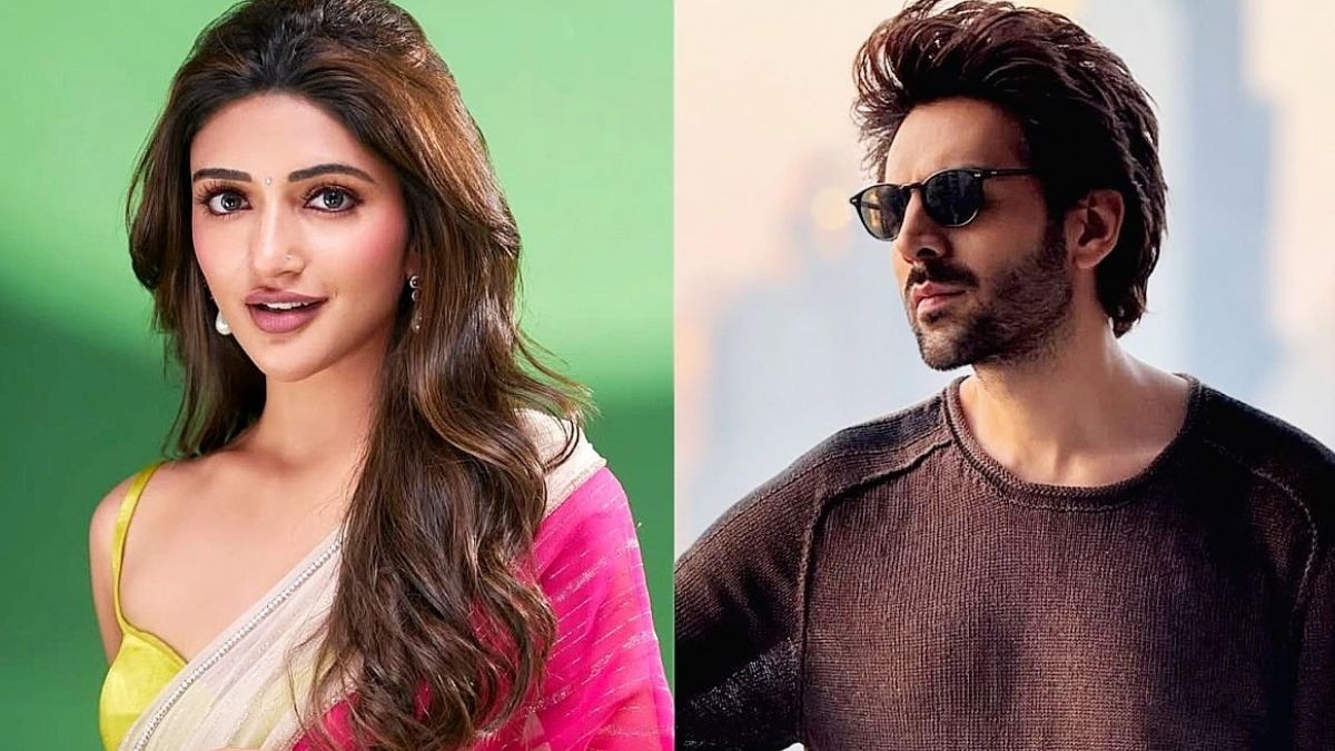 Anurag Basu’s untitled romantic film: Kartik Aaryan and Sreeleela’s first look receives massive love