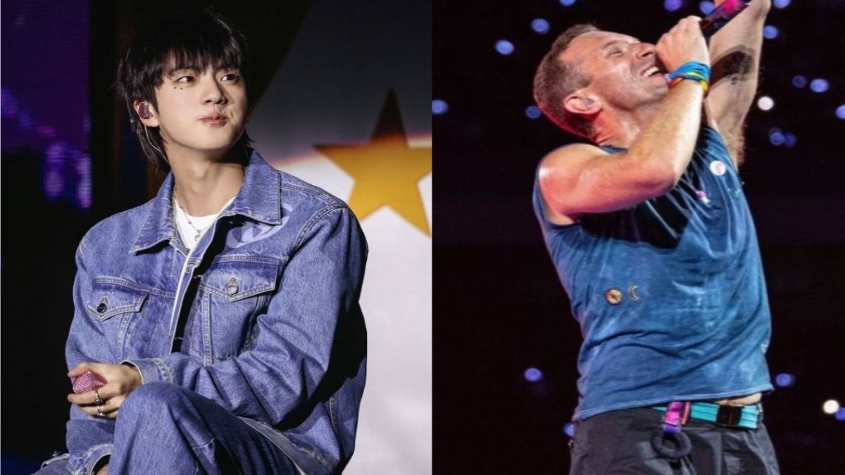 BTS’ Jin joins Chris Martin at Coldplay’s concert in Seoul; reunion clips goes viral