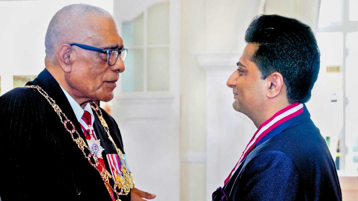 Bollywood singer Sumeet Tappoo honoured with Fiji’s top civilian award