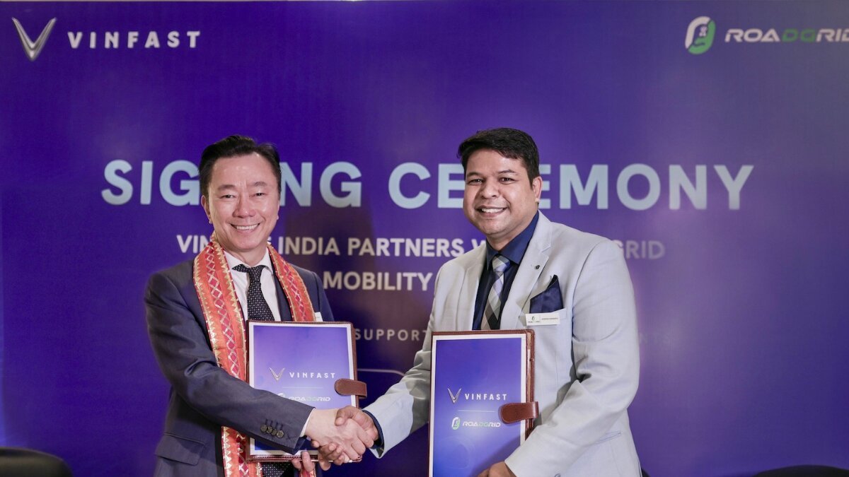 VinFast Ties Up with RoadGrid to Strengthen EV After-Sales Network in India