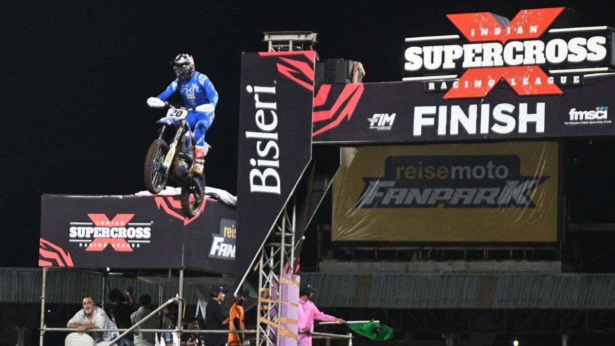 BB Racing Triumphs in Pune as Indian Supercross Racing League Season 2 Roars to Life