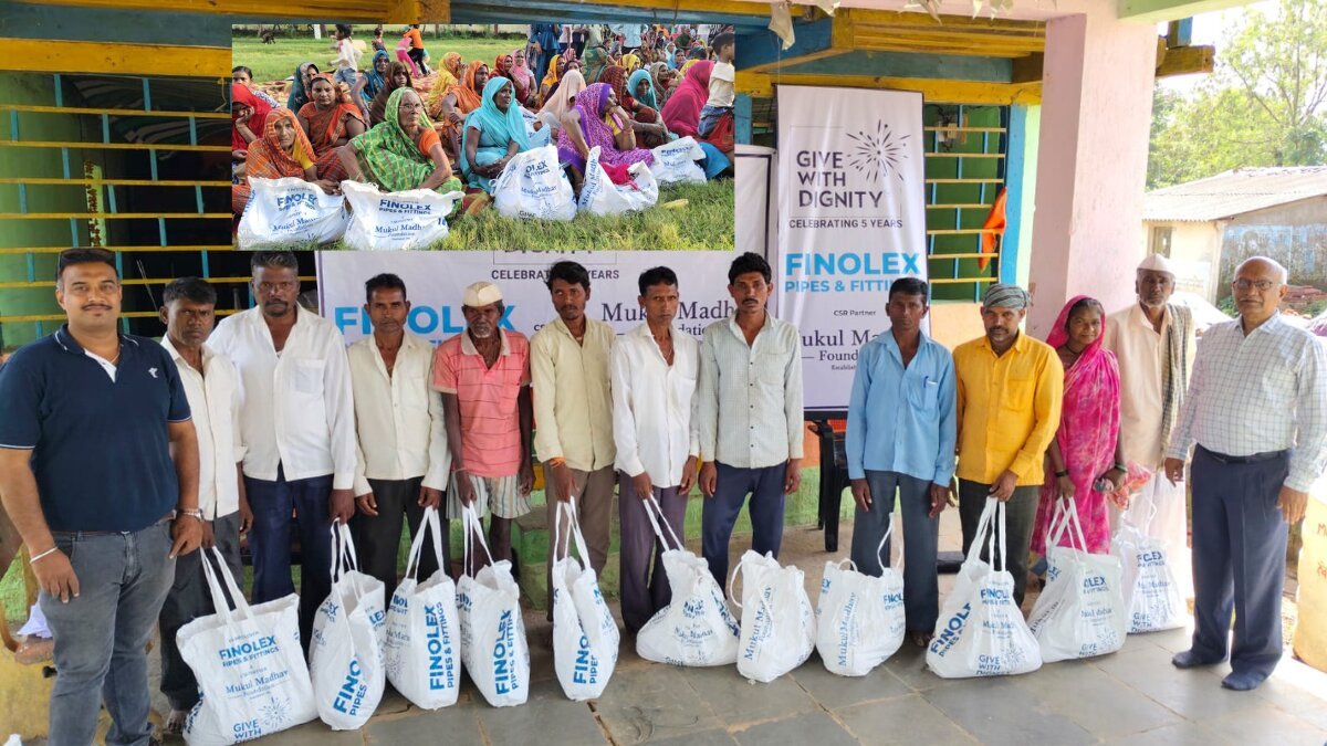 Finolex Industries and Mukul Madhav Foundation Celebrate Five Years of ‘Give with Dignity™’, Spreading Light and Hope Across India