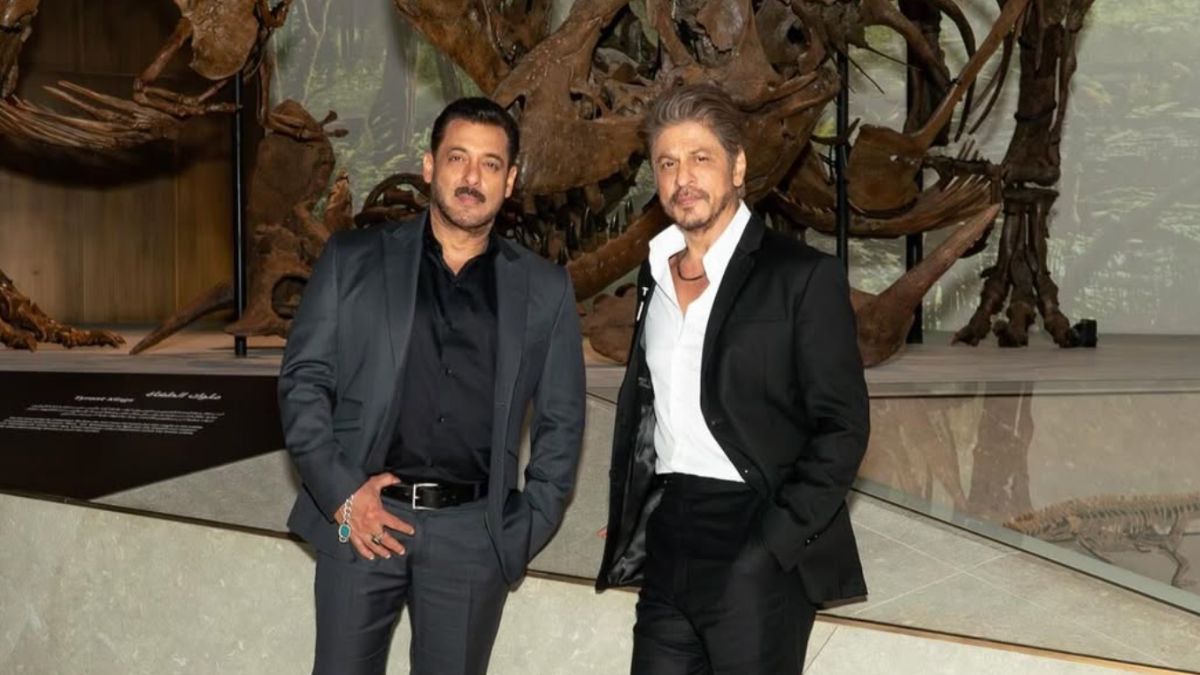 [Viral] ‘Do Bhai Dono Tabahi’: Salman Khan and Shah Rukh Khan reunite for a powerful frame in Abu Dhabi
