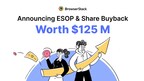 BrowserStack Announces $125 Million ESOP and Share Buyback Program, Creating Wealth for Over 500 Employees