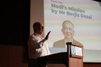 Anant National University Hosts a Special Author Talk by Berjis Desai on His Latest Book Modi's Mission