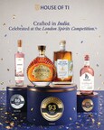House of TI, Tilaknagar Industries' Luxury Portfolio, Wins Four Awards at the London Spirits Competition