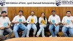 Smt. Jyoti Dwivedi Memorial Scholarship celebrates 8th Edition, empowering students at JBIMS