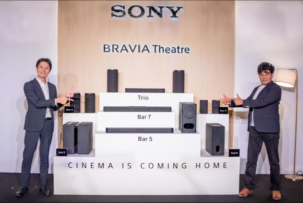 Sony launches new BRAVIA Theatre audio lineup featuring Dolby Atmos, 360 Spatial Sound Mapping